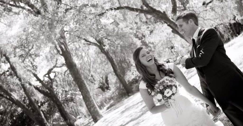 Brittany and Dan Maynard on their wedding day just two years ago. (Photo: Compassion Choices YouTube)