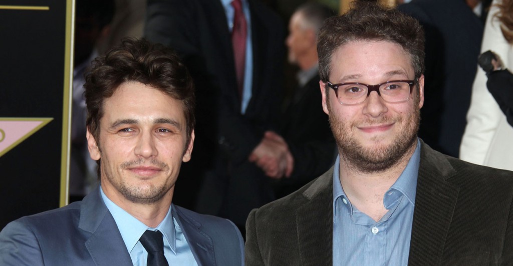 James Franco and Seth Rogen star in 'The Interview.' (Photo: Newscom)