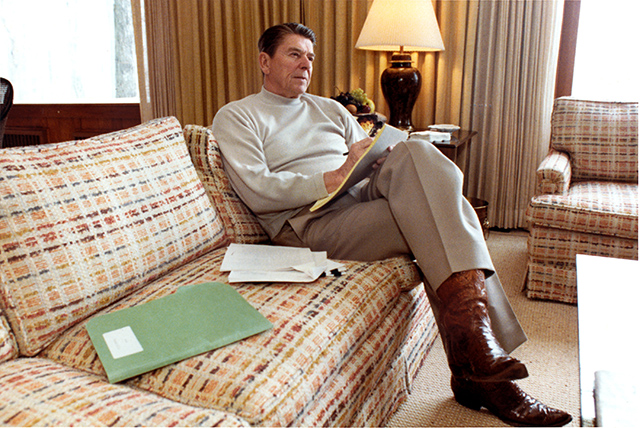 Ronald Reagan vetoed 78 bills as president. (Photo: Michael Evans/Newscom)