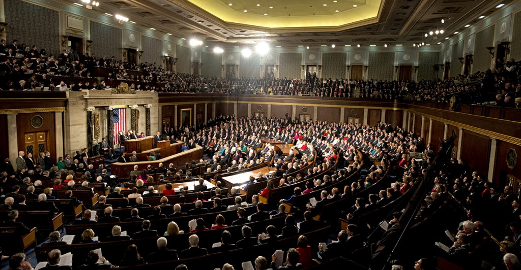 President Barack Obama delivers his State of the Union Address to a Joint Session of Congress. (Photo: Ron Sachs/Newscom)