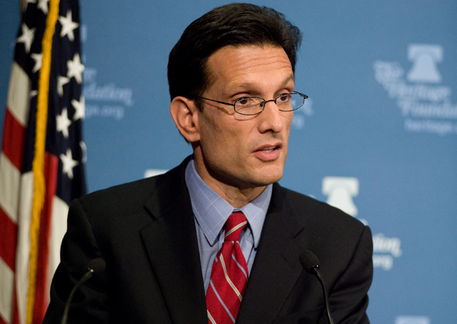 House Majority Leader Eric Cantor (Credit: Chas Geer)