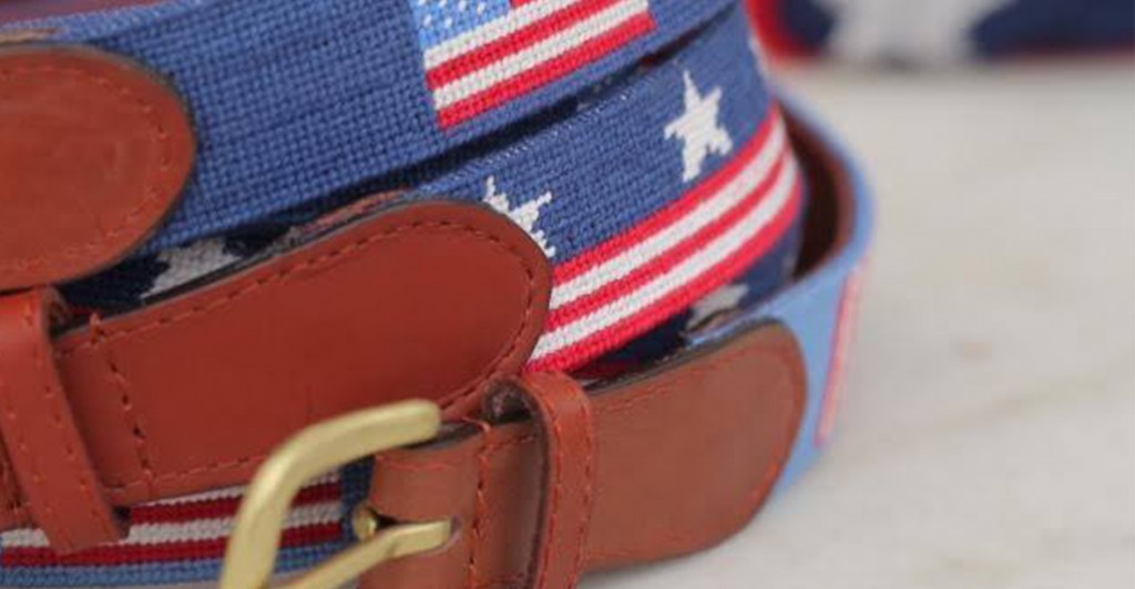 Smathers and Branson's American flag belt has been worn by three former presidents. (Photo: 