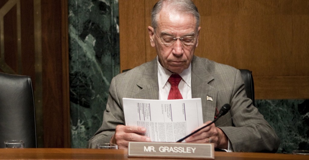 Sen. Chuck Grassley, R-Iowa (Photo: Brendan Smialowski/Getty Images)