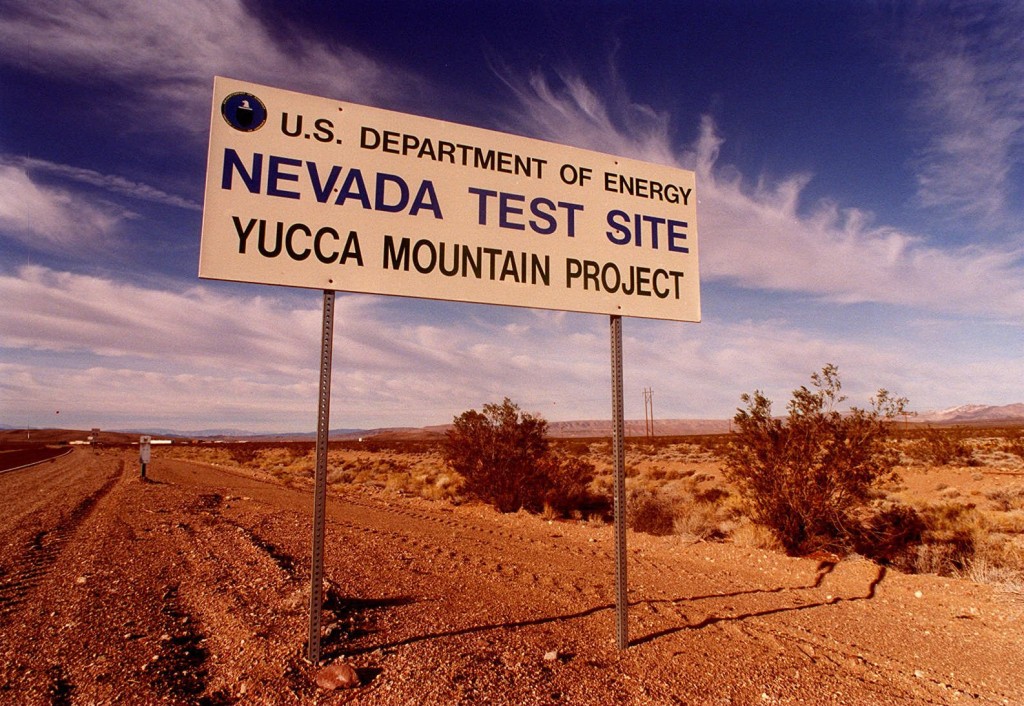 MOUNTAIN YUCCA NUCLEAR WASTE FACILITY NEVADA DESERT WEST DUMP GOVERNMENT FUEL SPENT TUNNEL
