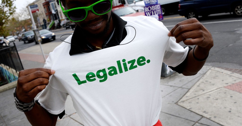 High on election season, Washington, D.C., voted to legalize marijuana for recreational purposes.   (Photo: Newscom)