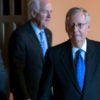 Senate Majority Leader Mitch McConnell, R-Ky., used the nuclear option Thursday to clear the way for a simple majority to confirm Neil Gorsuch. (Photo: Shawn Thew/EPA/Newscom)