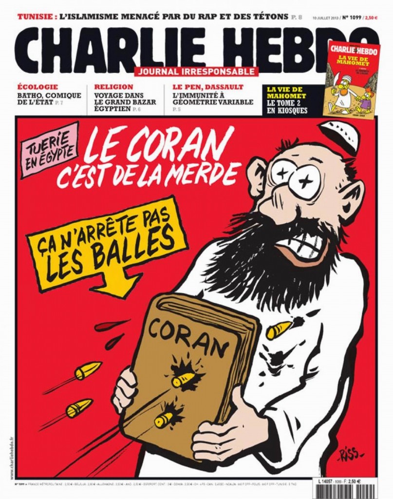 Murder attack at the magazine Chalrie Hebdo
