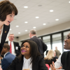Rep. Cathy McMorris Rodgers, R-Wash., talks to Washington, D.C., charter school students. (Photo: Bill Clark/CQ Roll Call/Newscom)
