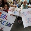 In New York City, people gathered in Times Square in July to protest the Iran deal. (Photo: Mike Segar/Reuters/Newscom)