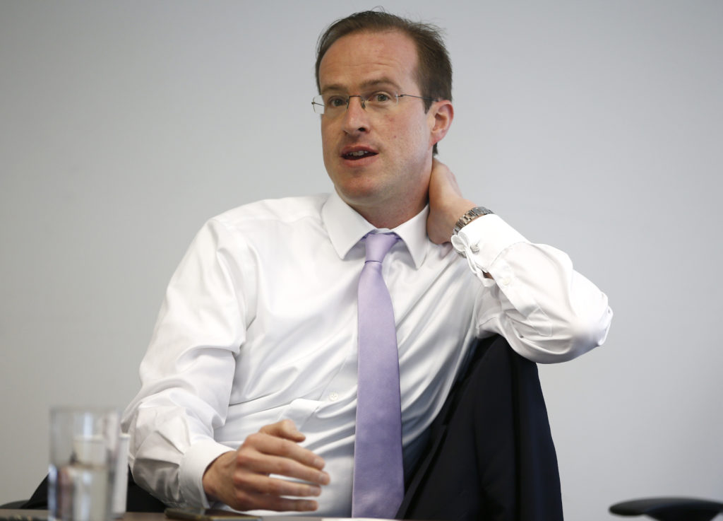 Matthew Elliott, the CEO of Vote Leave, the official campaign for Britain to leave the European Union, has been a strategist of multiple referendum efforts in the United Kingdom. (Photo: Peter Nicholls/Reuters/Newscom)