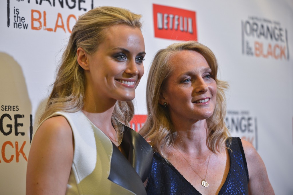 Taylor Schilling plays Piper Kerman in the Netflix adaption of "Orange is the New Black." (Photo: Patrick McMullan Co./McMullan/Sipa USA/Newscom)