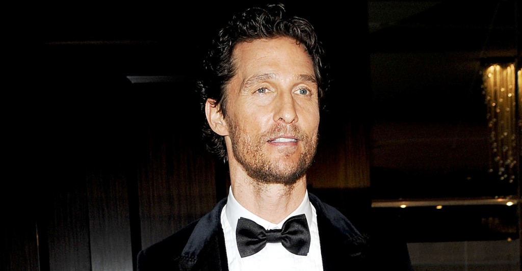 Matthew McConaughey in a cover story in GQ magazine said he didn’t think the Washington Redskins should have to change their team’s name or logo. (Photo: Newscom)