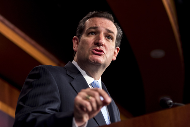 Sen. Ted Cruz, R-Texas (Credit: Bill Clark/CQ Roll Call/Newscom)