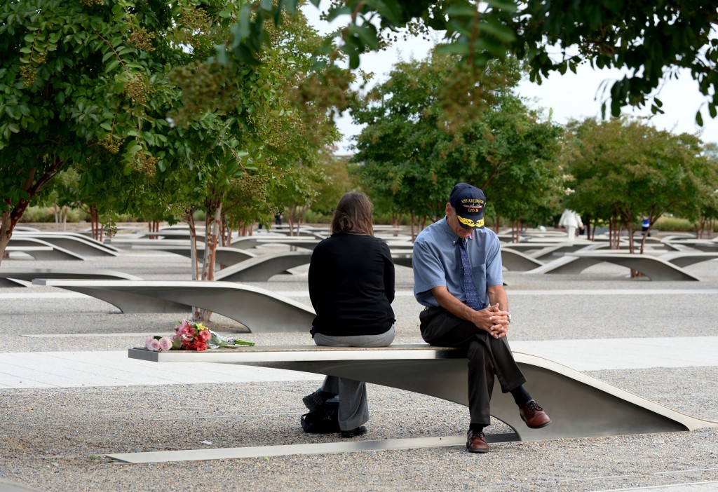 Pentagon Memorial at the Pentagon (Photo: Newscom)