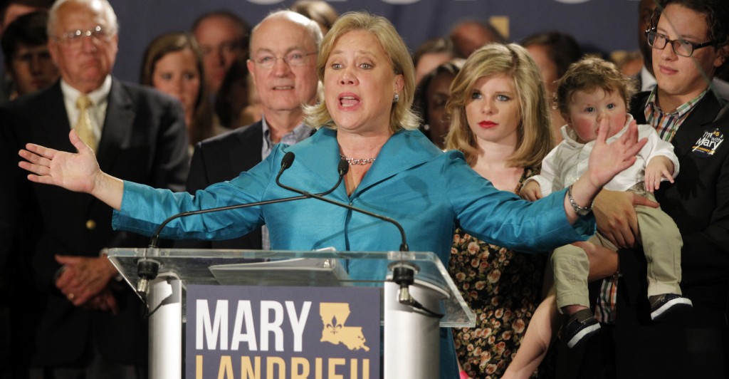 Senate Democrats are pushing for a vote on the Keystone XL pipeline and Louisiana Sen. Mary Landrieu is leading the charge. (Photo: A.J. Sisco/Newscom)