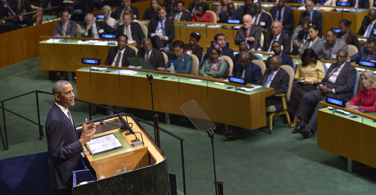 Barack Obama en Naciones Unidas