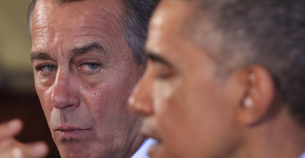 House Speaker John Boehner led Republicans in a lawsuit against the administration. (Photo: Dennis Brack/Newscom)