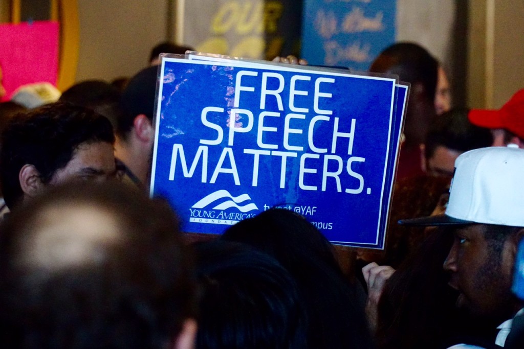 "Not only is free speech under attack, but it’s also very difficult to be a conservative on a college campus," YAF's Amy Lutz said. (Photo: Jacqueline Pilar/Young America's Foundation)