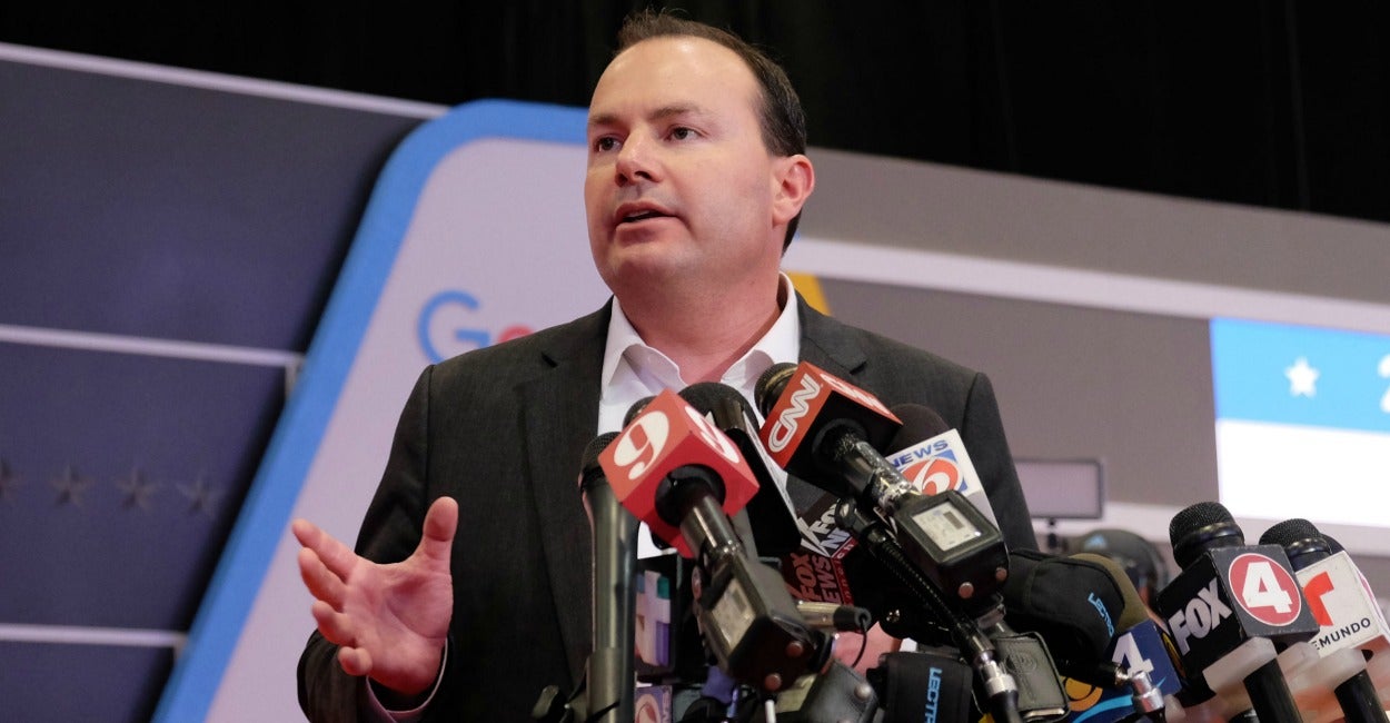 Mike Lee Bows Out Of Leadership Bid