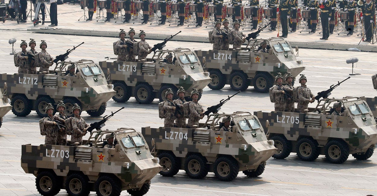 Weapons Displayed At China S Military Parade Should Be A Wake Up Call To US   191015 Militaryprade 