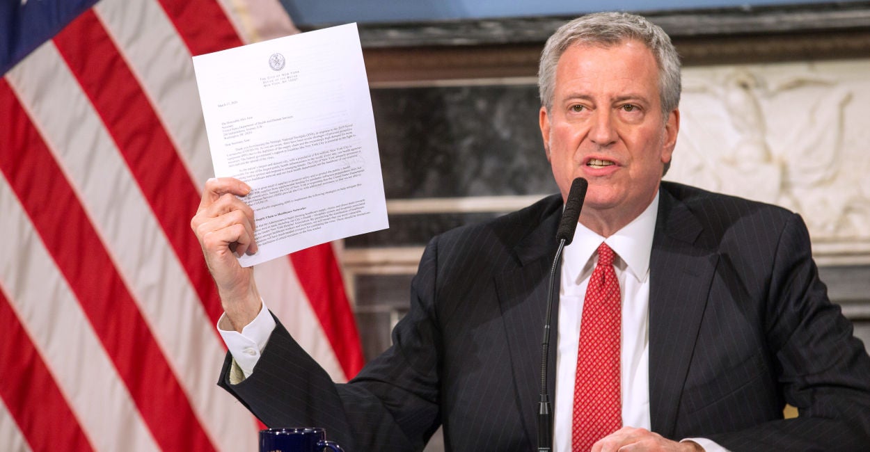 De Blasio to Release Hundreds of Rikers Island Prisoners