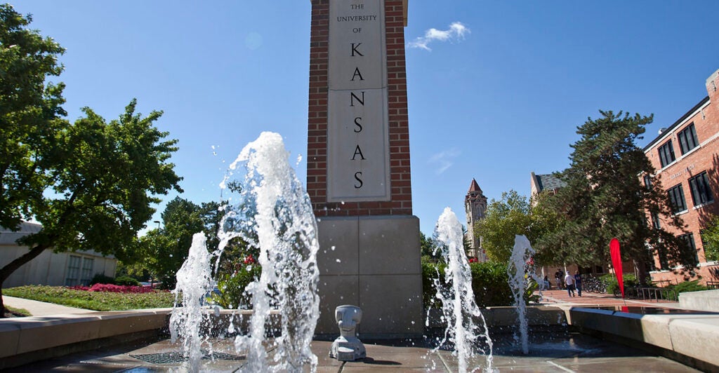 University of Kansas fountain