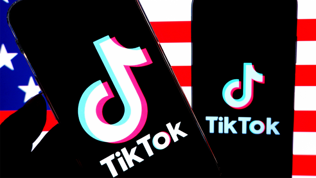 TikTok American flag