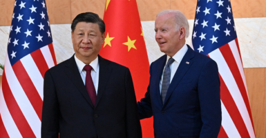 Joe Biden and Xi Jinping