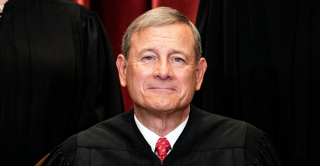 Supreme Court Chief Justice John Roberts