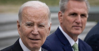 President Joe Biden and Speaker of the House Kevin McCarthy