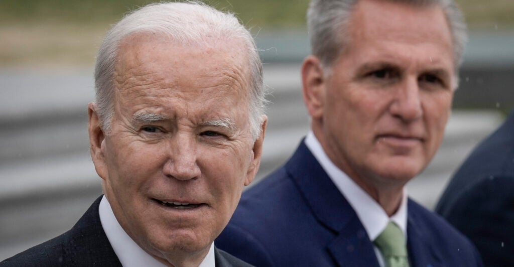 President Joe Biden and House Speaker Kevin McCarthy