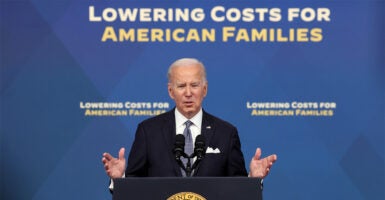 President Joe Biden at news conference