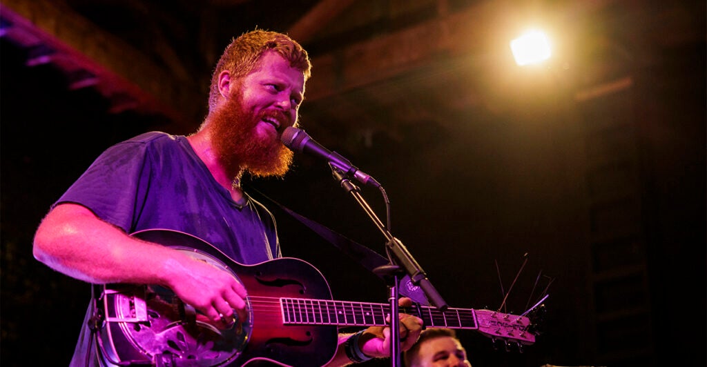 Oliver Anthony Performs onstage