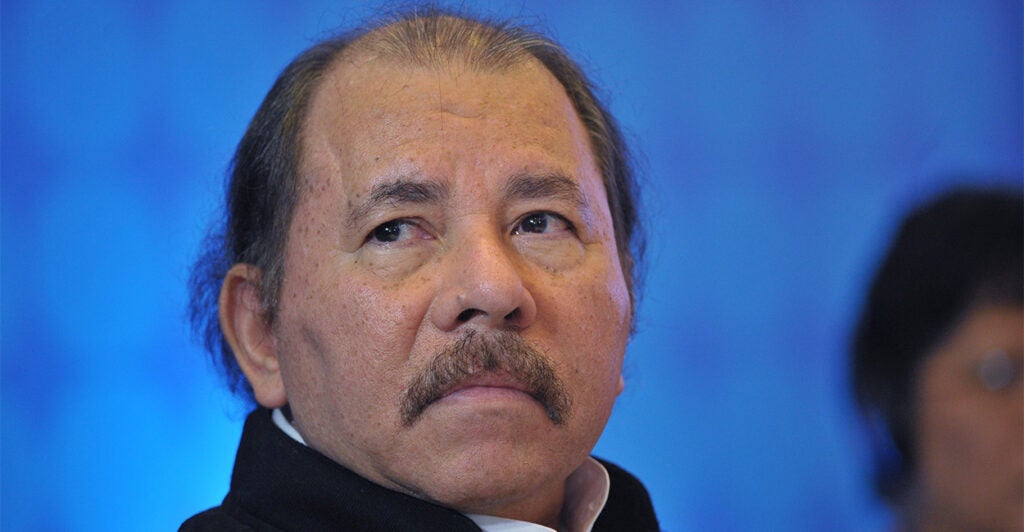 Nicaraguan President Daniel Ortega