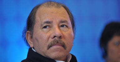 Nicaraguan President Daniel Ortega