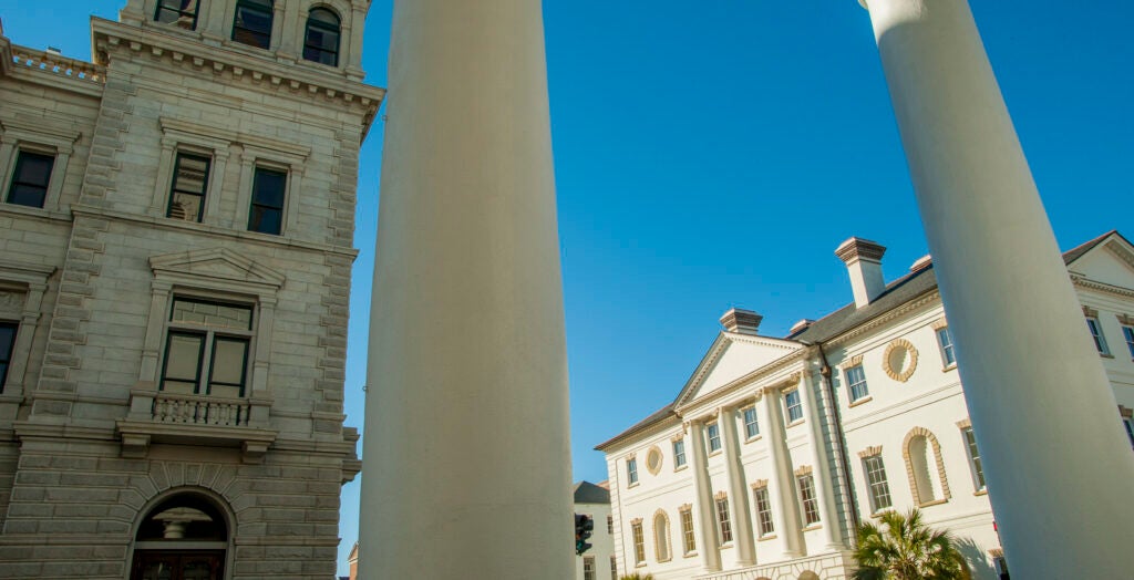 South Carolina Republicans are drawing fire for pushing a pro-abortion former Democratic House leader as the state's next circuit court judge for the 5th Judicial Circuit. Pictured: The historic Court House built in 1792 on Broad Street in Charleston in South Carolina, USA. (Photo: Wolfgang Kaehler/LightRocket/ Getty Images)