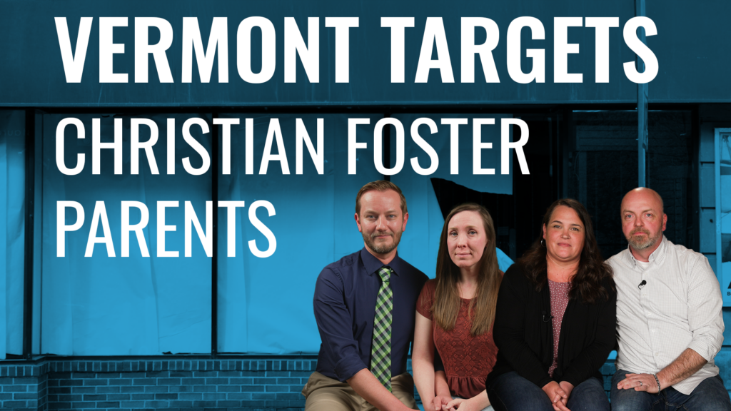 A new lawsuit alleges that Vermont blocked two families from fostering children, despite the state's foster-care system crisis, because the families held traditional, religious views on gender and sexuality. (Photo credit: The Daily Signal)