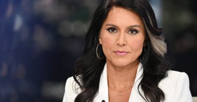 Tulsi Gabbard at Fox News Channel Studios on September 13, 2023 in New York City. (Photo: Steven Ferdman/Getty Images)