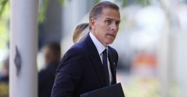 Hunter Biden arrives for court case