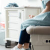 Girl in doctor's office