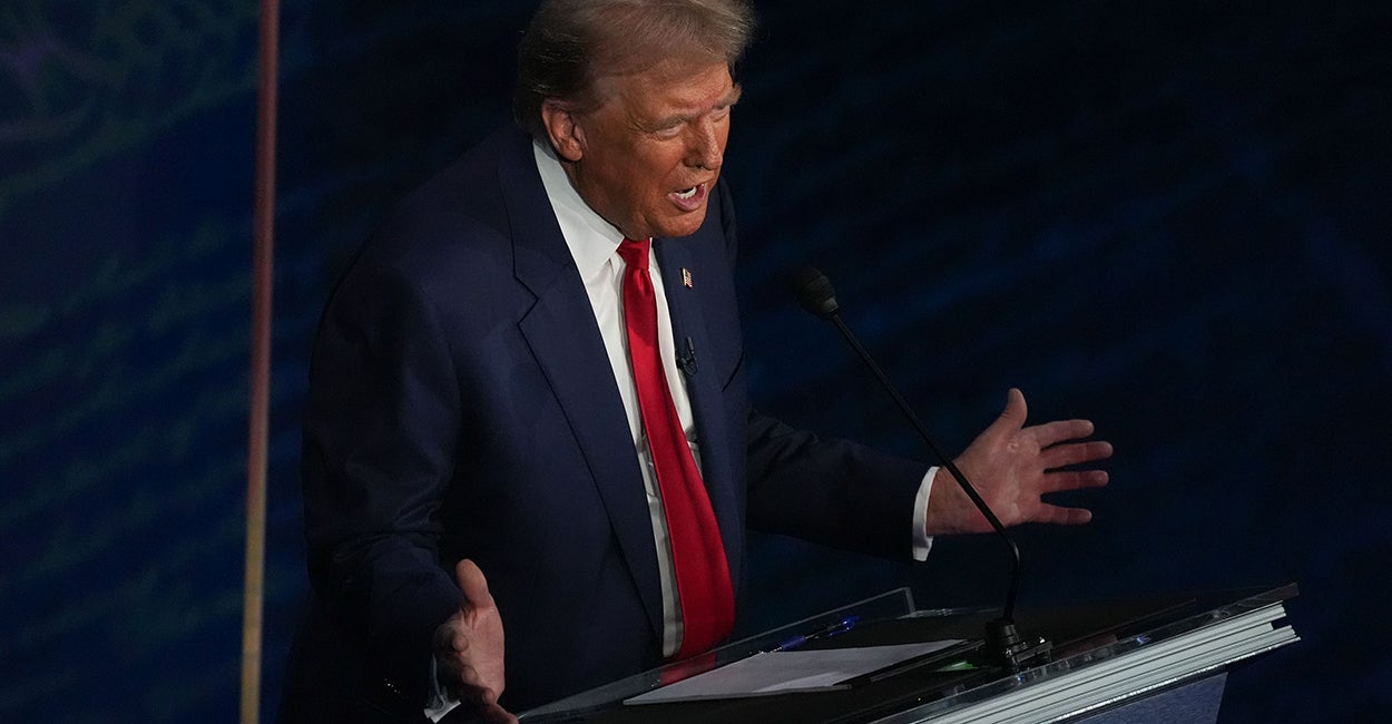 Trump Says ABC's License Should Be Yanked Over Debate Moderators' Performance