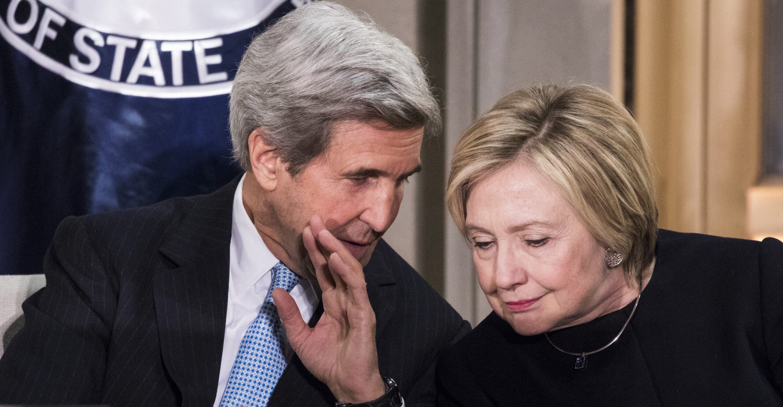 John Kerry, Hillary Clinton Are So Done With That Pesky First Amendment