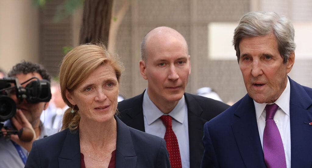 Samantha Power and John Kerry