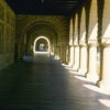 1990: General view of Standford University campus in Stanford, California. Photo: Ken Levine/Getty Images