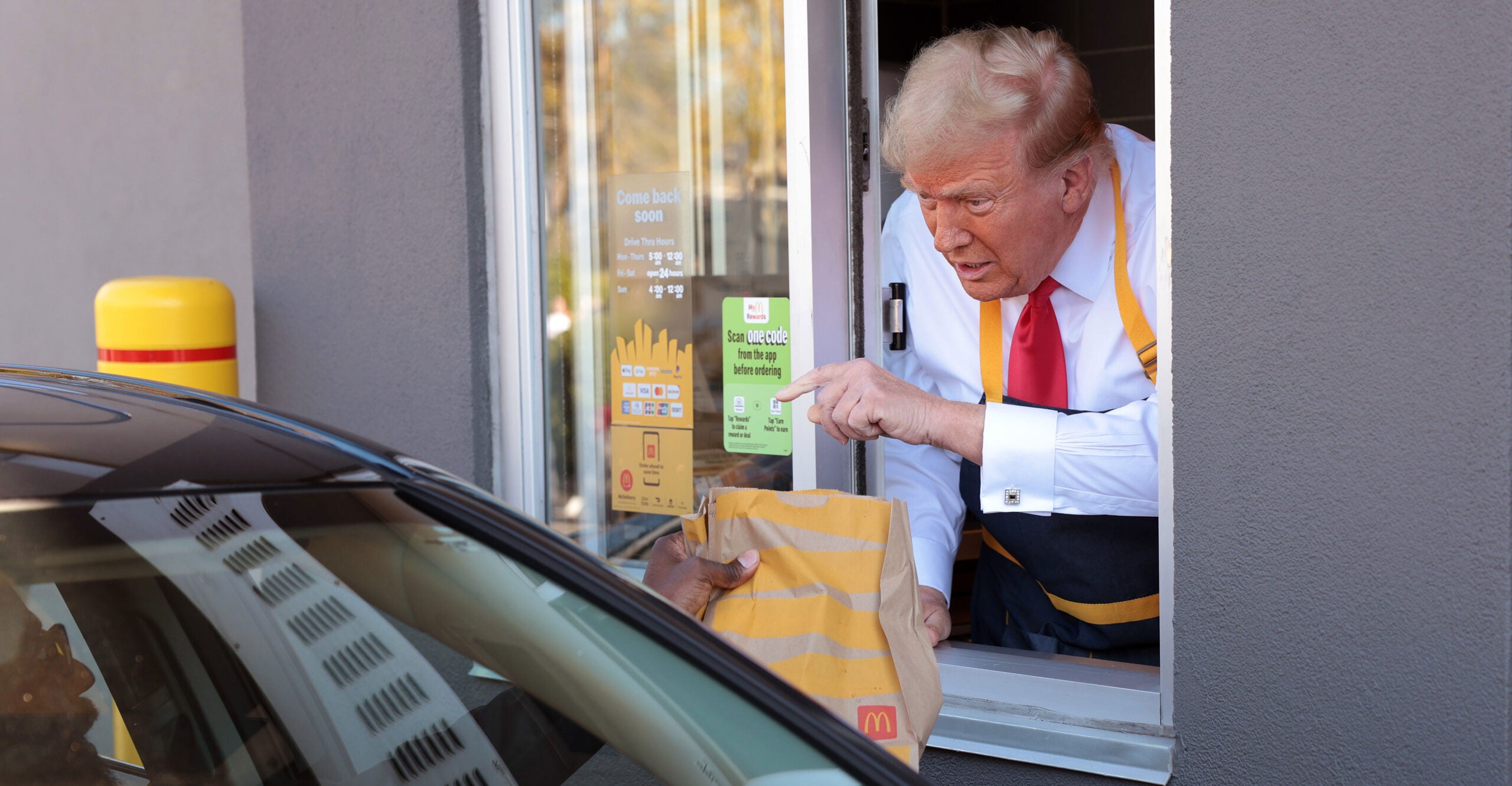 Why Trump at McDonald's Matters