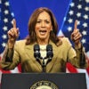 PHILADELPHIA, PENNSYLVANIA - JULY 13: Vice President Kamala Harris speaks during a campaign event at the Asian and Pacific Islander American Vote Presidential Town Hall at the Pennsylvania Convention Center on July 13, 2024 in Philadelphia, Pennsylvania. Harris continues campaigning ahead of the presidential election as Democrats face doubts about President Biden's fitness in his run for re-election against former President Donald Trump. (Photo by Drew Hallowell/Getty Images)