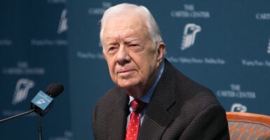 Jimmy Carter in a suit