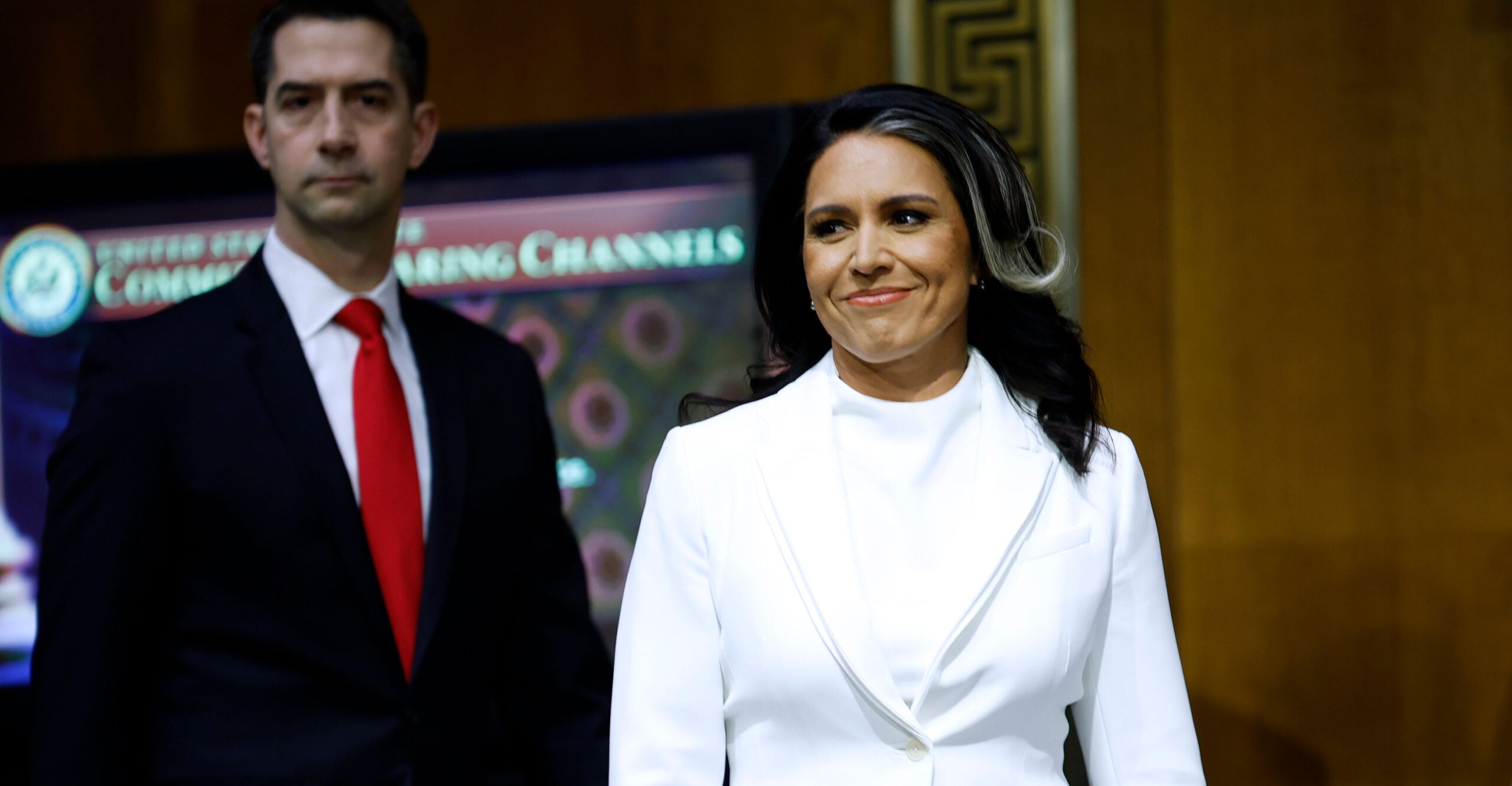 Ex-Democrat Gabbard Faces Democratic Senators’ Fury at Hearing for DNI Chief Pick