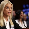 Former Florida Attorney General Pam Bondi testifies before the Senate Judiciary Committee.