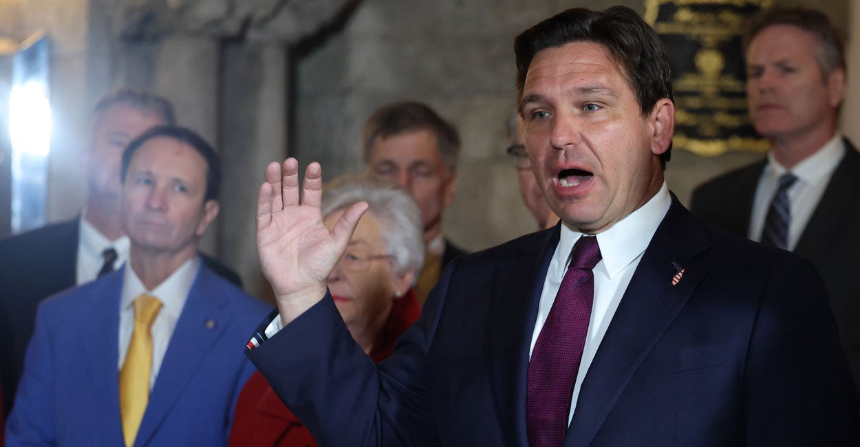 DeSantis Tells Media Point-Blank Newsom Would’ve Been ‘Nailed to the Wall’ Over Wildfires If He Was Republican